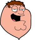 Family Guy Peter Griffin & Draught Beer hand cursor