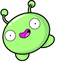 Final Space Mooncake hand cursor