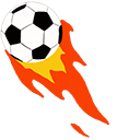 Fire Soccer Ball Animated arrow cursor