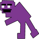 FNaF Purple Guy arrow cursor