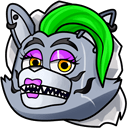 FNaF Roxanne Wolf & Keytar hand cursor