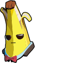 Fortnite Agent Peely Skin & Bananaxe Pickaxe hand cursor