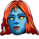 Fortnite Mystique Skin & Gilded Morphic Blades hand cursor