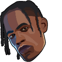 Fortnite Travis Scott Skin & Diamond Jack Pickaxe hand cursor