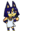 Friday Night Funkin’ Ankha Animated arrow cursor