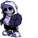 Friday Night Funkin’ Sans Animated arrow cursor