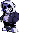 Friday Night Funkin’ Sans Animated hand cursor