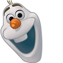 Frozen Olaf hand cursor