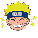 Funny Naruto Head Animated arrow cursor