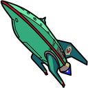 Futurama Bender & Planet Express Ship arrow cursor