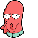 Futurama Zoidberg Animated hand cursor