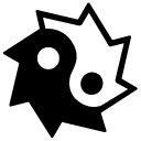 Geometry Dash Yin Yang Ball Animated arrow cursor