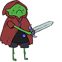 Goblin with Sword Animated arrow cursor