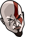 God of War 3 Kratos & Blades of Chaos hand cursor