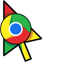 Google Chrome Animated arrow cursor