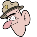 Gravity Falls Deputy Durland & Sheriff Blubs arrow cursor