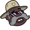 Gravity Falls Deputy Durland & Sheriff Blubs hand cursor