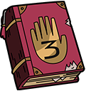 Gravity Falls Journal 3 Animated arrow cursor