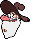 Gravity Falls Old Man McGucket & Band-Aid hand cursor