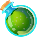 Green Potion Flasks hand cursor