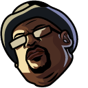 GTA San Andreas Big Smoke & Cash Animated hand cursor