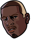 GTA San Andreas Carl & Baseball Bat hand cursor