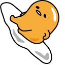 Gudetama Animated hand cursor