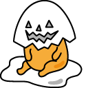 Gudetama Trick or Soy Sauce Animated hand cursor