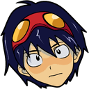 Gurren Lagann Simon & Core Drill Animated hand cursor