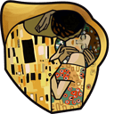 Gustav Klimt Judith & The Kiss hand cursor