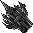 Halloween Bat & Gothic Castle hand cursor