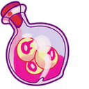 Halloween Eye Potion & Crow Skull Animated arrow cursor