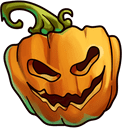 Halloween Jack-O-Lantern Animated arrow cursor