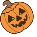 Halloween Pusheen & Jack O’Lantern arrow cursor