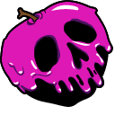 Halloween Skull Apple Animated arrow cursor