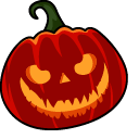 Halloween Smiling Jack-O-Lantern Animated arrow cursor