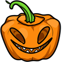 Halloween Toothy Jack-O-Lantern arrow cursor