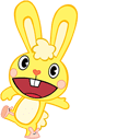 Happy Tree Friends Cuddles Animated hand cursor