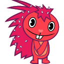 Happy Tree Friends Flaky Animated hand cursor