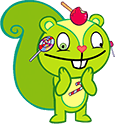 Happy Tree Friends Nutty Animated arrow cursor