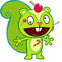 Happy Tree Friends Nutty Animated hand cursor