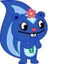 Happy Tree Friends Petunia Animated hand cursor