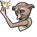 Harry Potter Dobby & Sock hand cursor