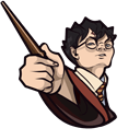 Harry Potter & Nimbus 2000 hand cursor