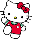 Hello Kitty hand cursor