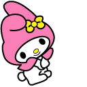 Hello Kitty My Melody & Candy hand cursor