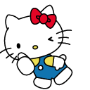 Hello Kitty Thumbs Up Animated arrow cursor