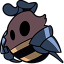 Hollow Knight Hive Knight & Bee hand cursor