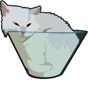 If It Fits I Sits Cat arrow cursor