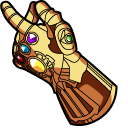 Infinity Gauntlet Snap Animated arrow cursor